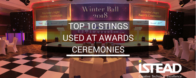 Top 10 Stings Used at Awards Ceremonies