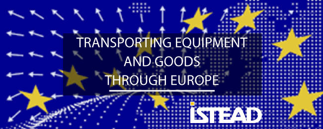 Transporting equipment and goods through Europe