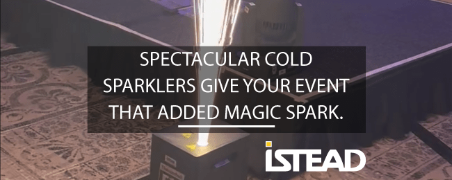 Spectacular Cold Sparklers Give Your Event That Added Magic Spark