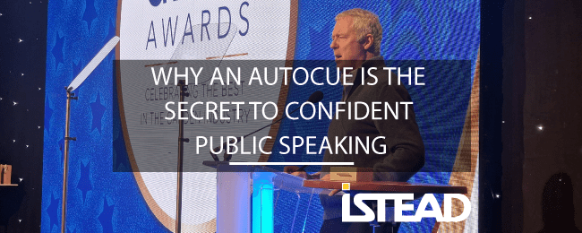 Why An Autocue Is The Secret To Confident Public Speaking